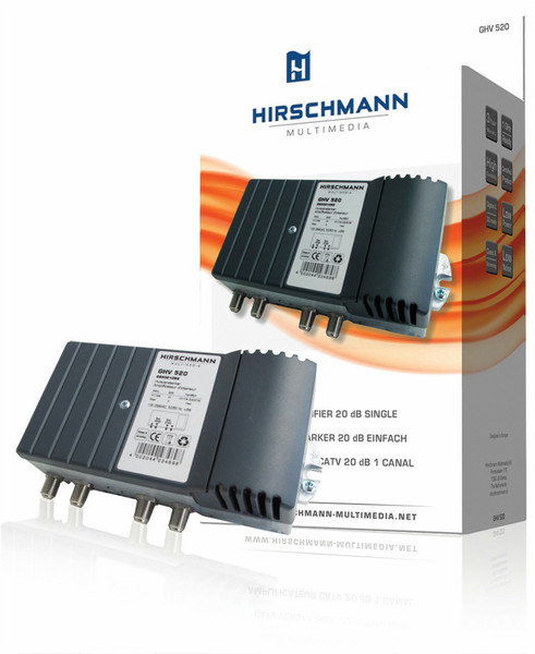 Hirschmann 695020450 TV signal amplifier