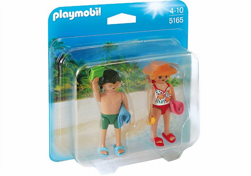 Playmobil Summer Fun Beachgoers Duo Pack 2шт фигурка для конструкторов
