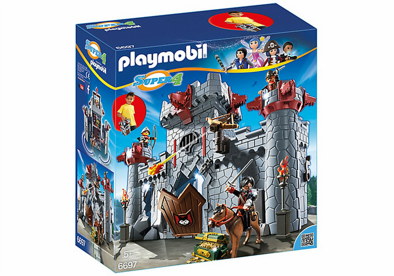 Playmobil Super 4 Take Along Black Baron's Castle