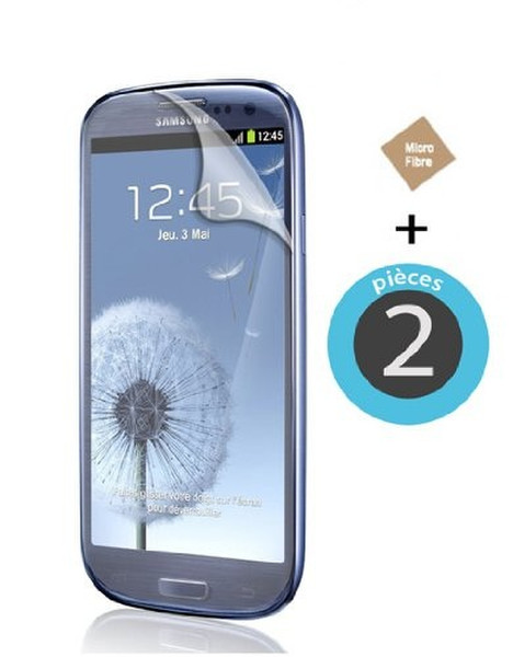 Nzup 3700587426152 Galaxy S3 i9300 Anti-reflex 2pc(s) screen protector
