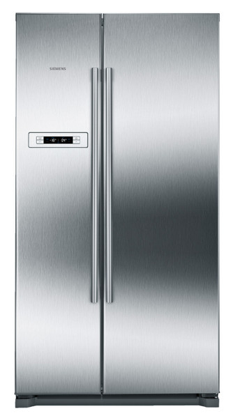 Siemens KA90NVI30 Отдельностоящий 573л A++ Cеребряный side-by-side холодильник