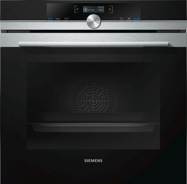 Siemens HB674GBS1 Electric oven 71л A+ Черный, Нержавеющая сталь