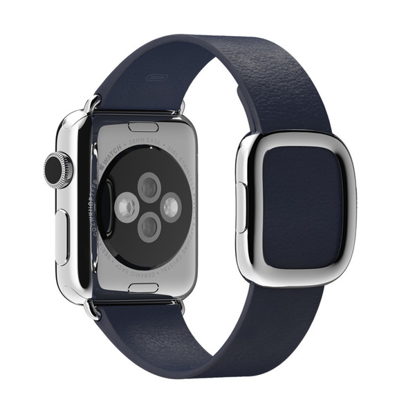 Apple MJ5A2ZM/A Band Blau Leder Smartwatch-Zubehör