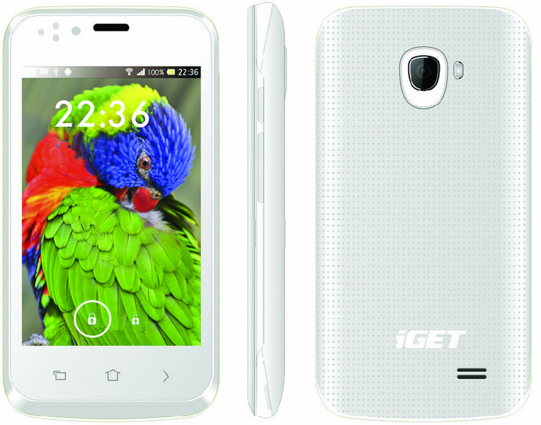 iGET STAR X35 4GB White smartphone