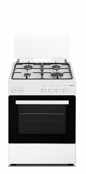 Inventum VFG6012WIT Freestanding Gas hob A White cooker