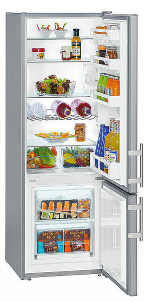 Liebherr CUsl 2811 Отдельностоящий 263л A++ Серый холодильник с морозильной камерой