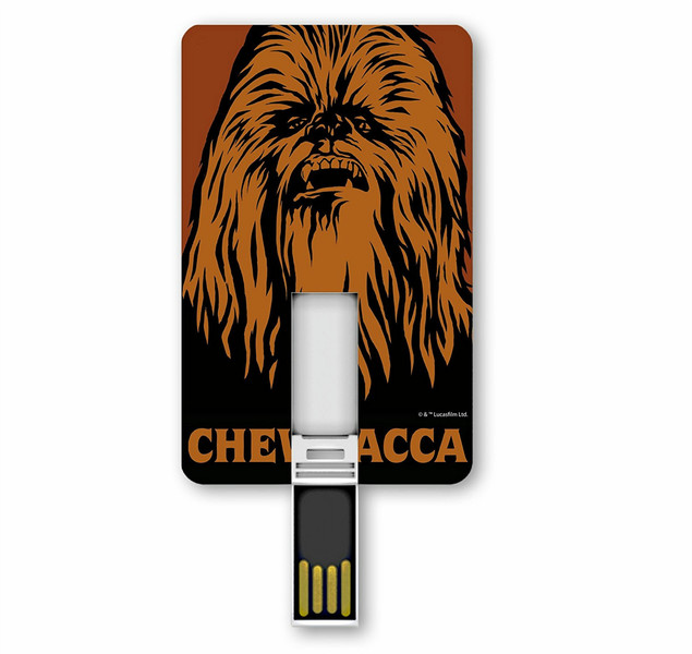 Mobility Lab Star Wars Chewbacca 8GB USB 2.0 Type-A Multicolour USB flash drive