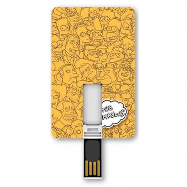 Mobility Lab Simpson Logo 8GB USB 2.0 Type-A Multicolour USB flash drive