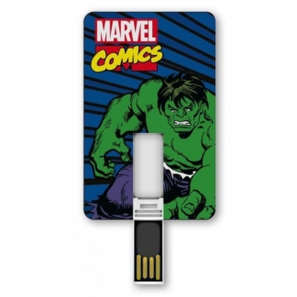 Mobility Lab Marvel Hulk 8ГБ USB 2.0 Type-A Разноцветный USB флеш накопитель