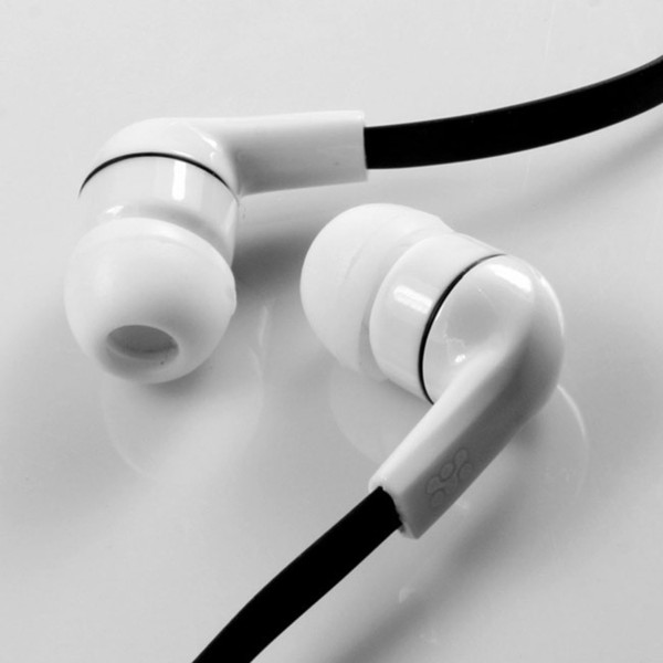 Ersax AURUS.WHITE Binaural im Ohr Schwarz, Weiß Mobiles Headset