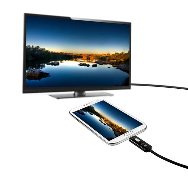 Ersax PROVIEW.MHL-H+ 1.25m MHL HDMI Schwarz Videokabel-Adapter