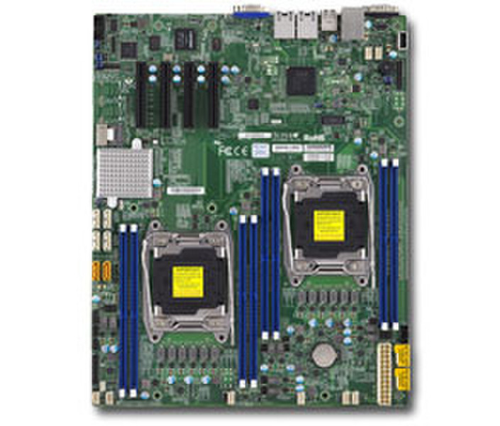 Supermicro X10DRD-IT Intel C612 Socket R (LGA 2011) Расширенный ATX материнская плата для сервера/рабочей станции