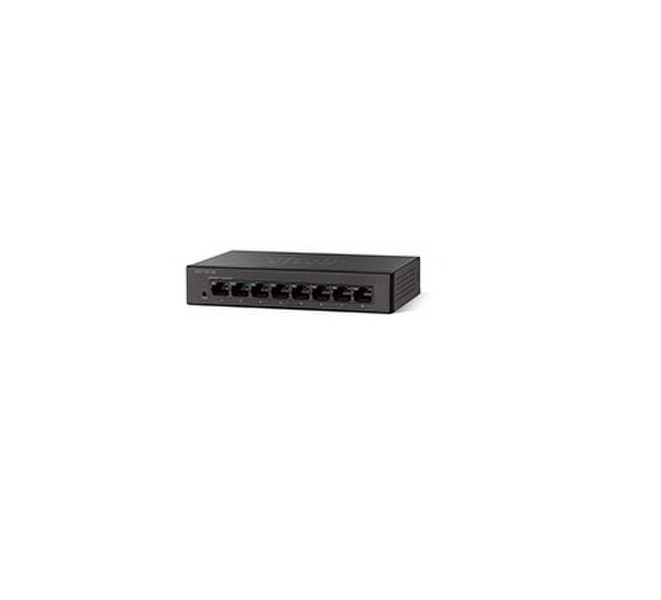Cisco Small Business 110 Неуправляемый L2 Gigabit Ethernet (10/100/1000) Черный
