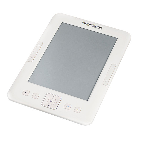Gmini Электронная книга MagicBook Z6 White, экран 6" E-Ink Pearl, 4Gb, microSD, Чехол