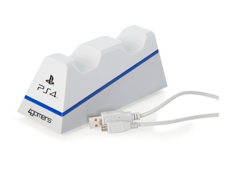 4Gamers 4G-4182WHT mobile device charger