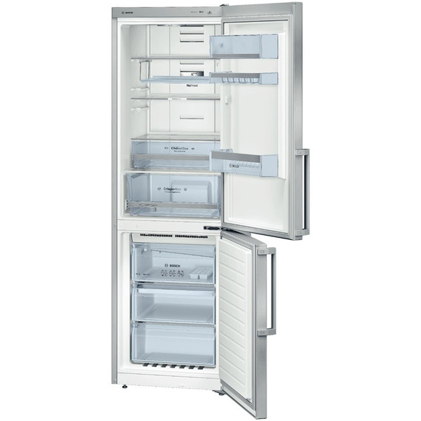 Bosch KGN36XI45 Отдельностоящий 234л 86л A+++ Нержавеющая сталь холодильник с морозильной камерой