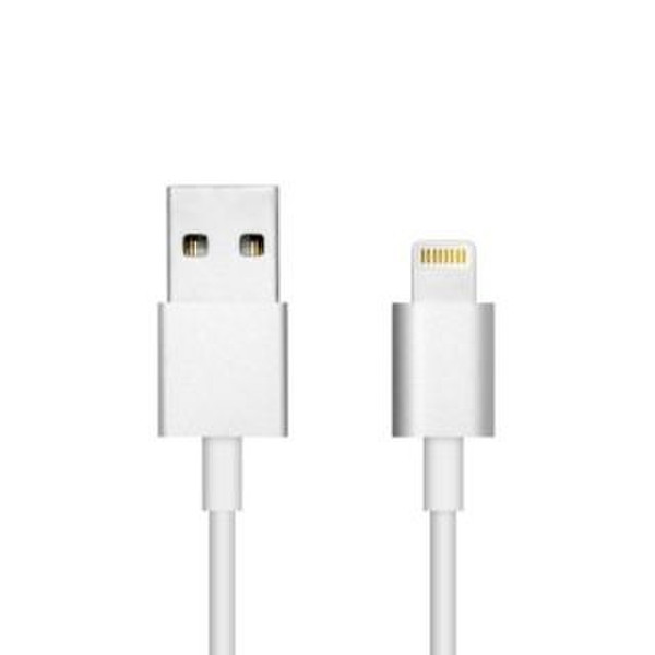 Unotec 32.0157.00.00 0.25m USB A Lightning Weiß USB Kabel