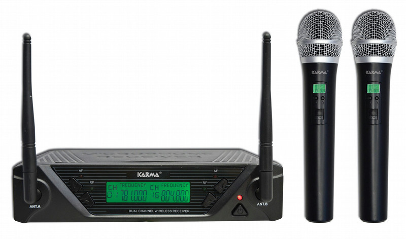 Karma Italiana SET 7432 Wireless Black microphone