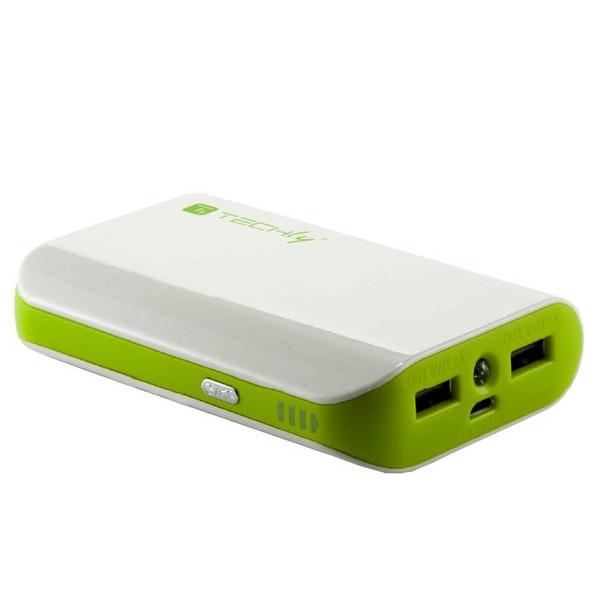 Techly Power Bank 6000mAh USB Battery Charger for Smartphone Tablet I-CHARGE-6000TY