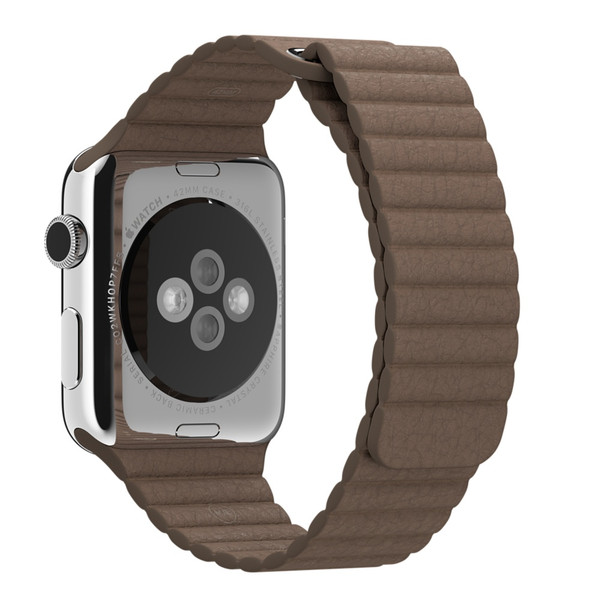 Apple MJ522ZM/A Band Braun Leder Smartwatch-Zubehör