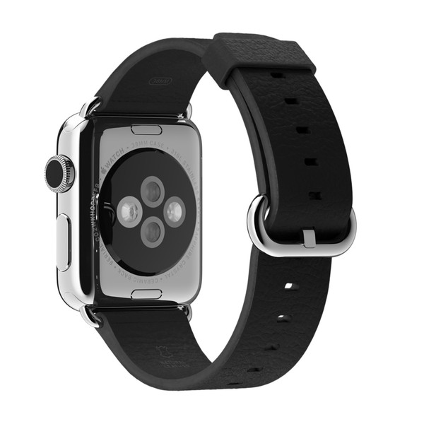 Apple MJ4V2ZM/A Band Schwarz Leder Smartwatch-Zubehör