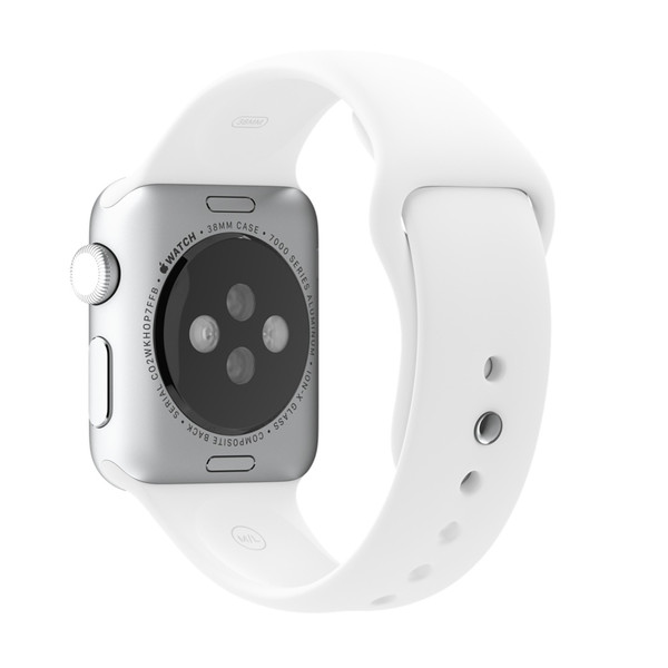 Apple MJ4E2ZM/A Band Weiß Fluor-Elastomer Smartwatch-Zubehör