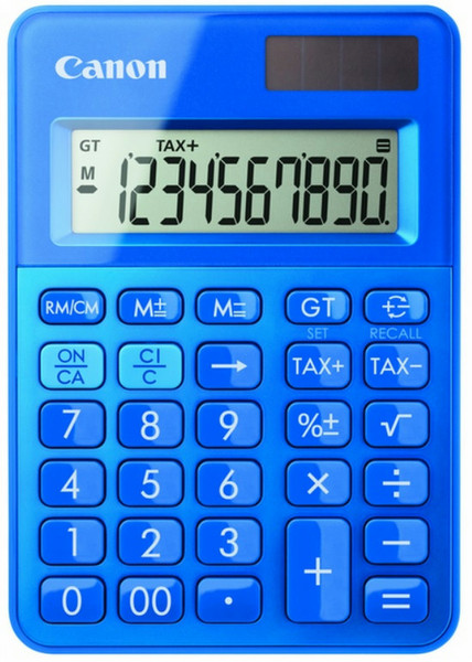 Canon LS-100K Desktop Basic calculator Blue