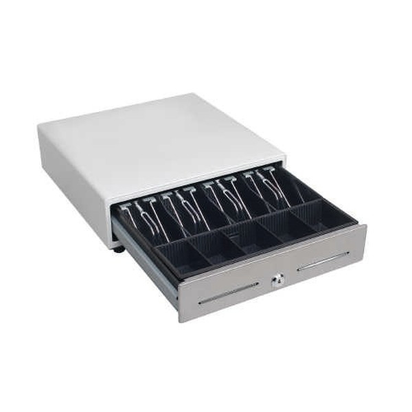 MMF Cash Drawer MMF-VL1616E-06 Steel Stainless steel,White cash box tray