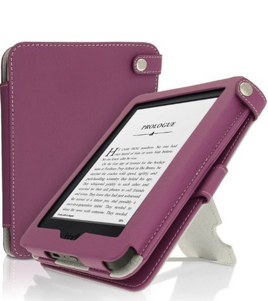 iGadgitz U3252 6Zoll Blatt Violett E-Book-Reader-Schutzhülle