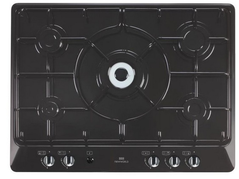 New World NWGHU701 built-in Gas Black