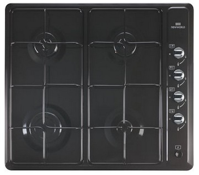New World NWGHU601 built-in Gas Black