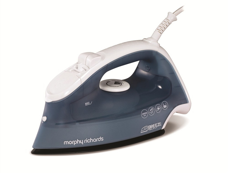 Morphy Richards 300251 Dry & Steam iron Ceramic soleplate 2600Вт Синий, Белый утюг