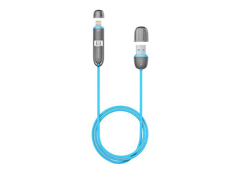 PURO FPCMICROAPLTBLUE USB cable