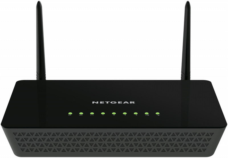 Netgear R6220 Dual-band (2.4 GHz / 5 GHz) Gigabit Ethernet Black wireless router