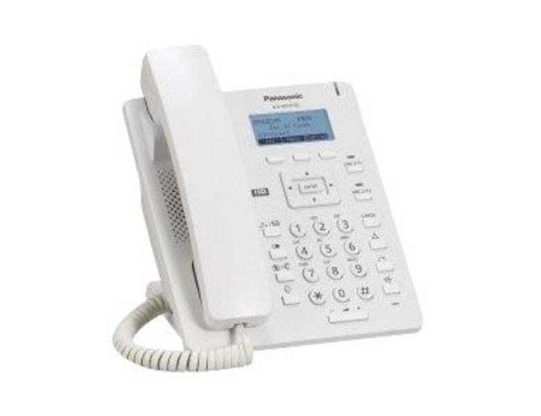Panasonic KX-HDV130 Проводная телефонная трубка 2линий ЖК Белый