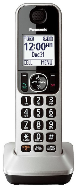 Panasonic KX-TGFA30S DECT telephone handset Cеребряный телефонная трубка