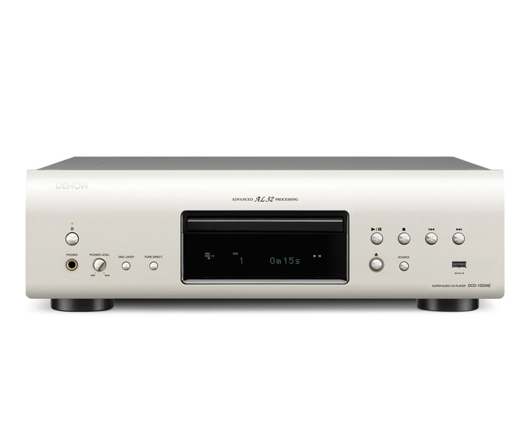Denon DCD-1520AE HiFi CD player Silver