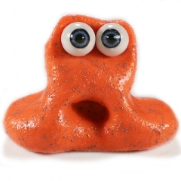 Intelligente Knete Knete-Monster Orange 1Stück(e)