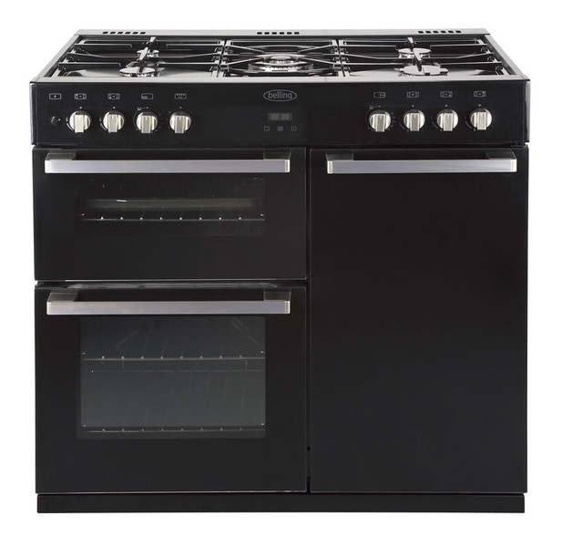 Belling DB4 90DFT Freistehend Gas hob A Schwarz