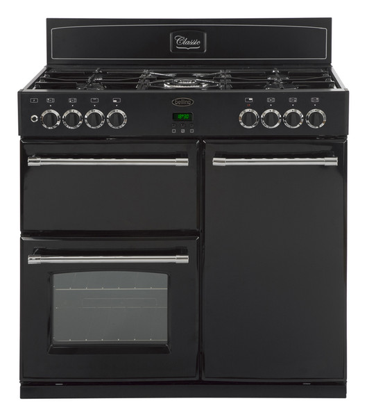 Belling Classic 90GT Отдельностоящий Gas hob Черный