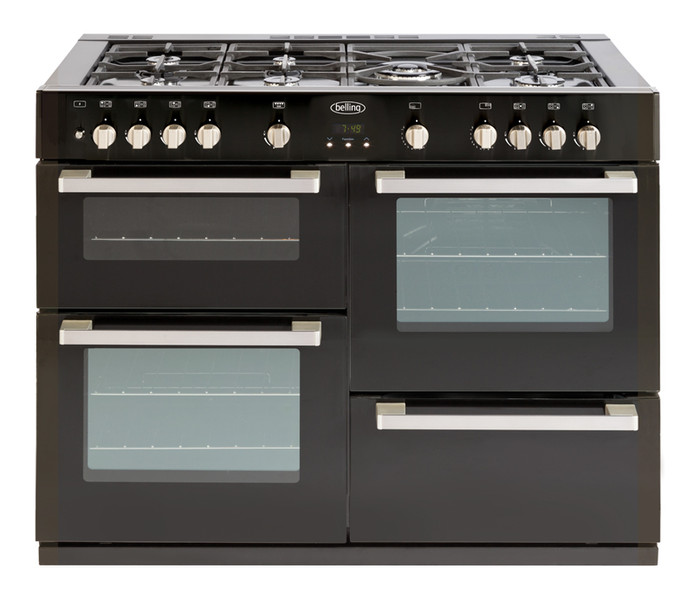 Belling DB4 110G Отдельностоящий Gas hob Черный