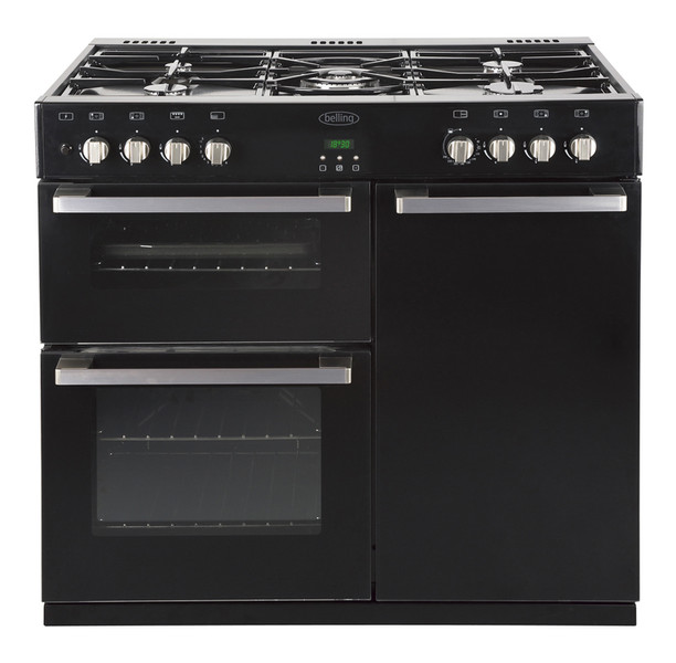 Belling DB4 90GT Freistehend Gas hob A Schwarz