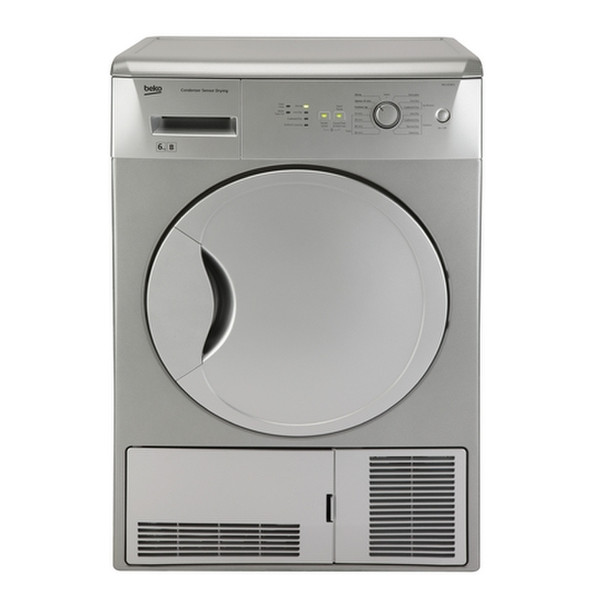 Beko DCU6130 Freistehend Frontlader 6kg B Silber