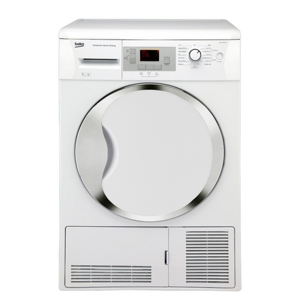 Beko DCU9330 Отдельностоящий Фронтальная загрузка 9кг B Белый