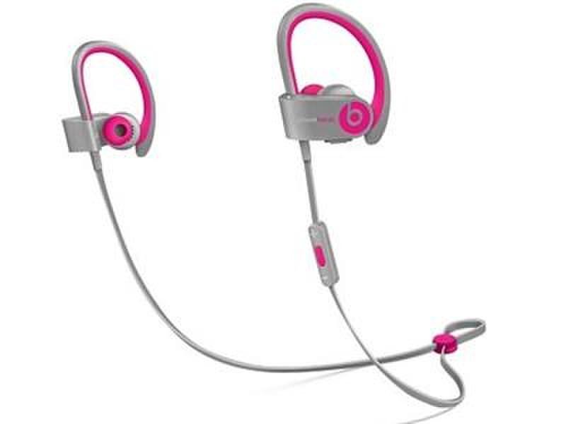 Beats by Dr. Dre PowerBeats2 Ear-hook Binaural Bluetooth Grey,Pink