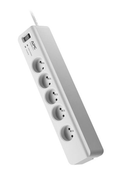 APC PM5-FR 5AC outlet(s) 230V 1.83m White surge protector