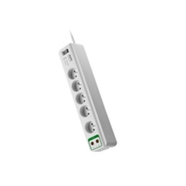 APC PM5V-FR 5AC outlet(s) 230V 1.83m White surge protector