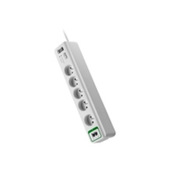 APC PM5T-FR 5AC outlet(s) 230V 1.83m White surge protector