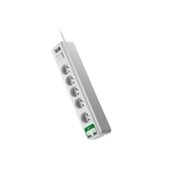 APC PM5U-FR 5AC outlet(s) 230V 1.83m White surge protector