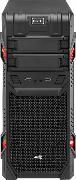 Aerocool GT Midi-Tower 500W Black computer case